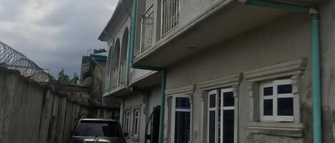 Façade de l’hébergement