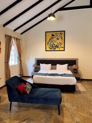 Literie hypoallergénique, coffres-forts dans les chambres