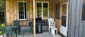 Whitney cabin located on the Madawaska river just outside of Algonquin park
