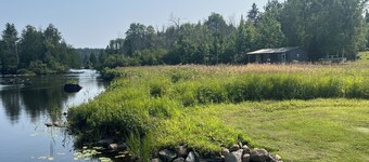 Whitney cabin located on the Madawaska river just outside of Algonquin park