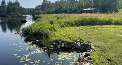 Whitney cabin located on the Madawaska river just outside of Algonquin park