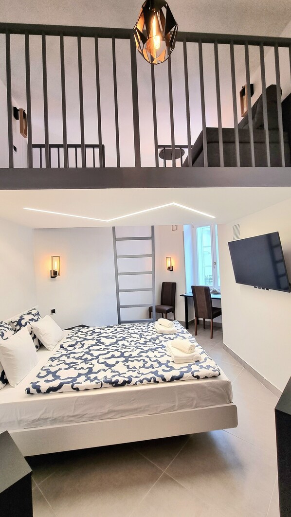 Apartment | Individually decorated, individually furnished, desk, blackout drapes - La Fortezza Panzió (Budapest)