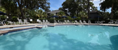 Villa, 2 Bedrooms, Smoking, Patio | Pool | Outdoor pool