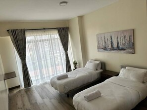 2 bedrooms, WiFi, bed sheets - Modern 2 Bedroom Apartment at Green Nest Apartment
(Nairobi)