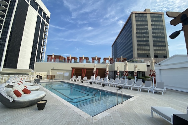 Seasonal outdoor pool