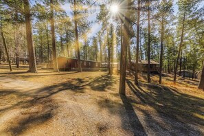 Overnatningsstedets område