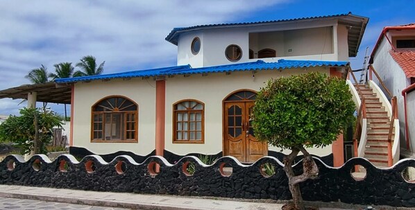 Façade de l’hébergement