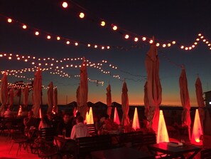 Außenbereich für Bankette