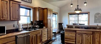 A spacious Wyoming home with stunning mountain views