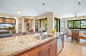 Interior - Maui Resort Rentals: Kaanapali Ali'i 312 - Luxurious 2BR Ground Floor w/ Partial Ocean Views & Large Lawn Area, Steps to Pools, Beach, BBQs! (Lahaina)