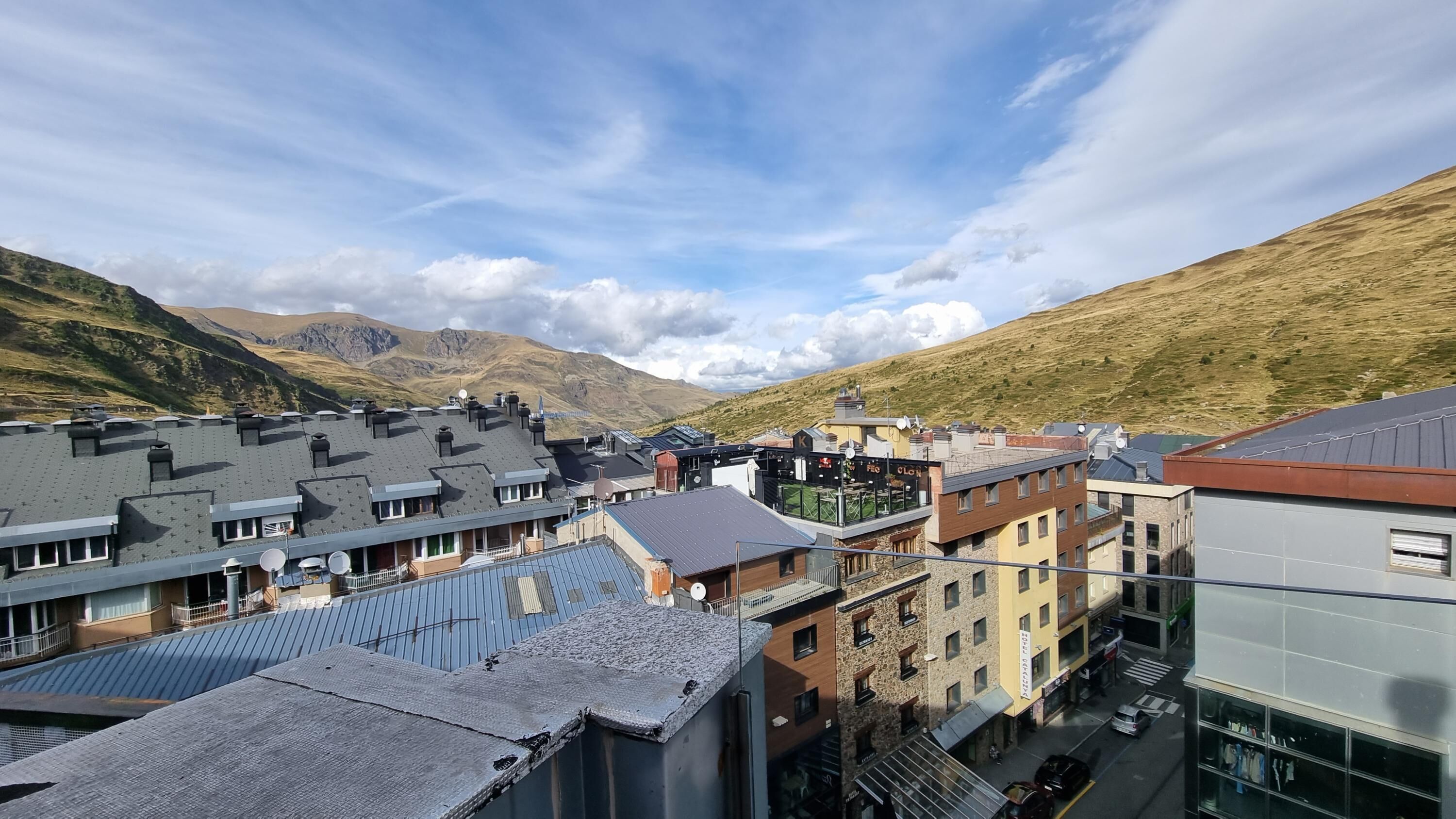 Vue depuis l’hébergement