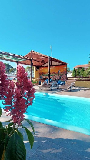 Indoor pool - Hotel São Francisco (Piranhas)