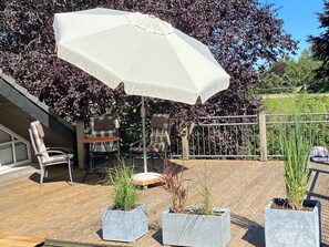 Terrace/patio - Holiday Apartment 'Sittermansweg' with Private Terrace and Wi-Fi (Geldern)