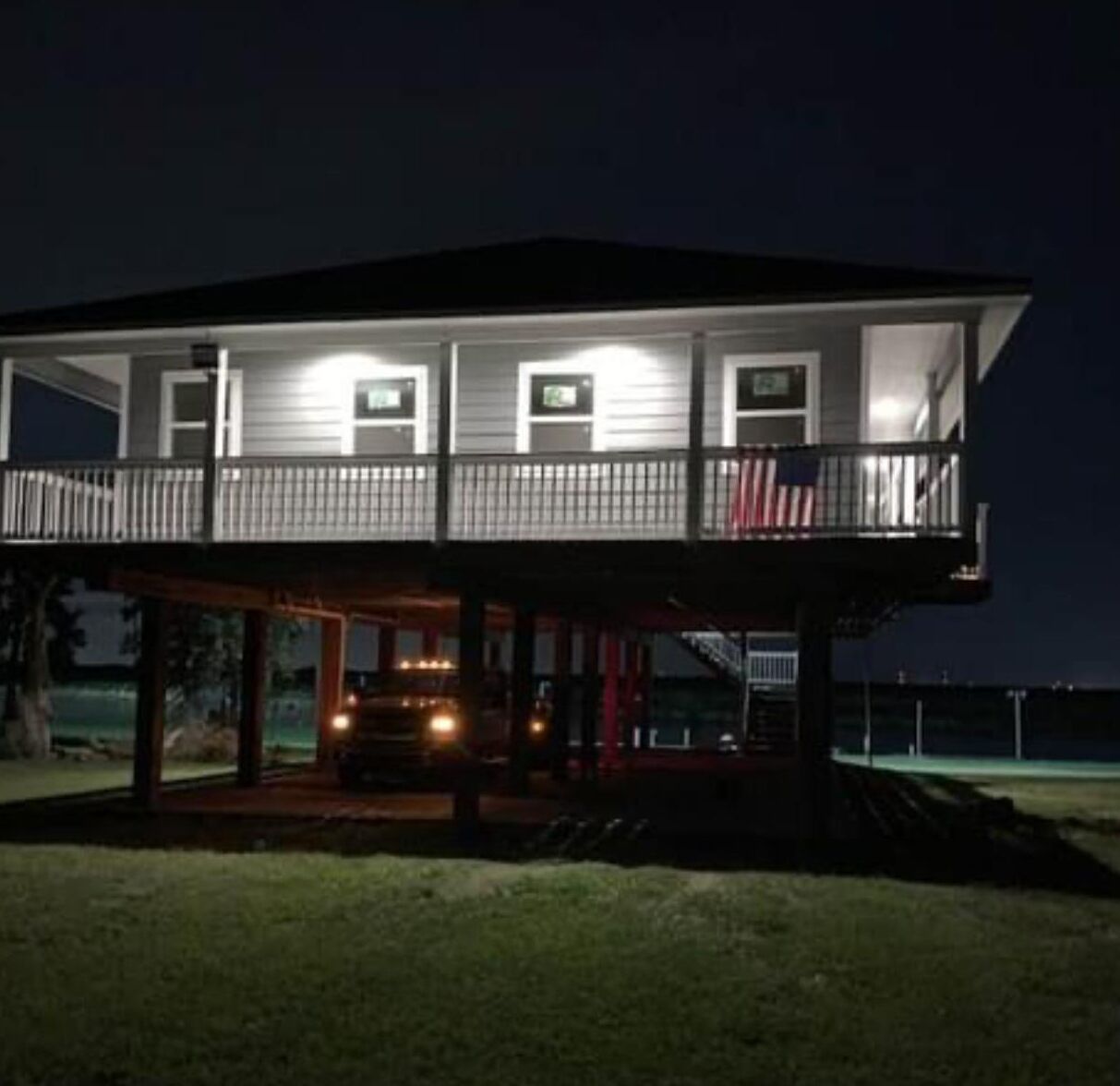 Waterfront dream home with fishing pier minutes from West Bay!!!