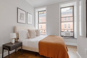 2 dormitorios, tabla de planchar con plancha, wifi y ropa de cama