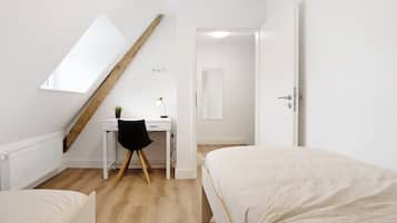 2 habitaciones, wifi gratis y ropa de cama