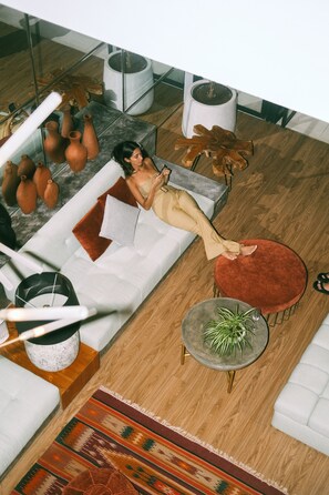 Living area - Mandala Clubhouse (Canggu)