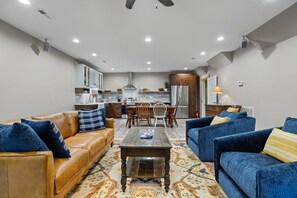 TV connectée, cheminée