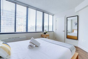 1 soverom, skrivebord, strykejern/-brett og wi-fi