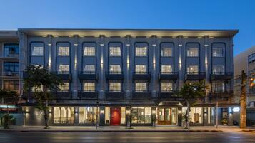 Voorkant van accommodatie