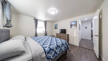 3 間睡房、熨斗/熨衫板、免費 Wi-Fi、床單