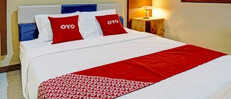 スタンダード ダブルルーム | ベッドシーツ