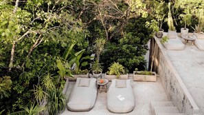 Terrace/patio - Casa Aviv | Designer Villa - pool - Rooftop Lounge (Tulum)