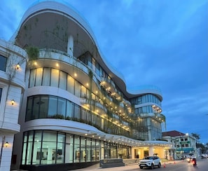 Façade de l’hébergement