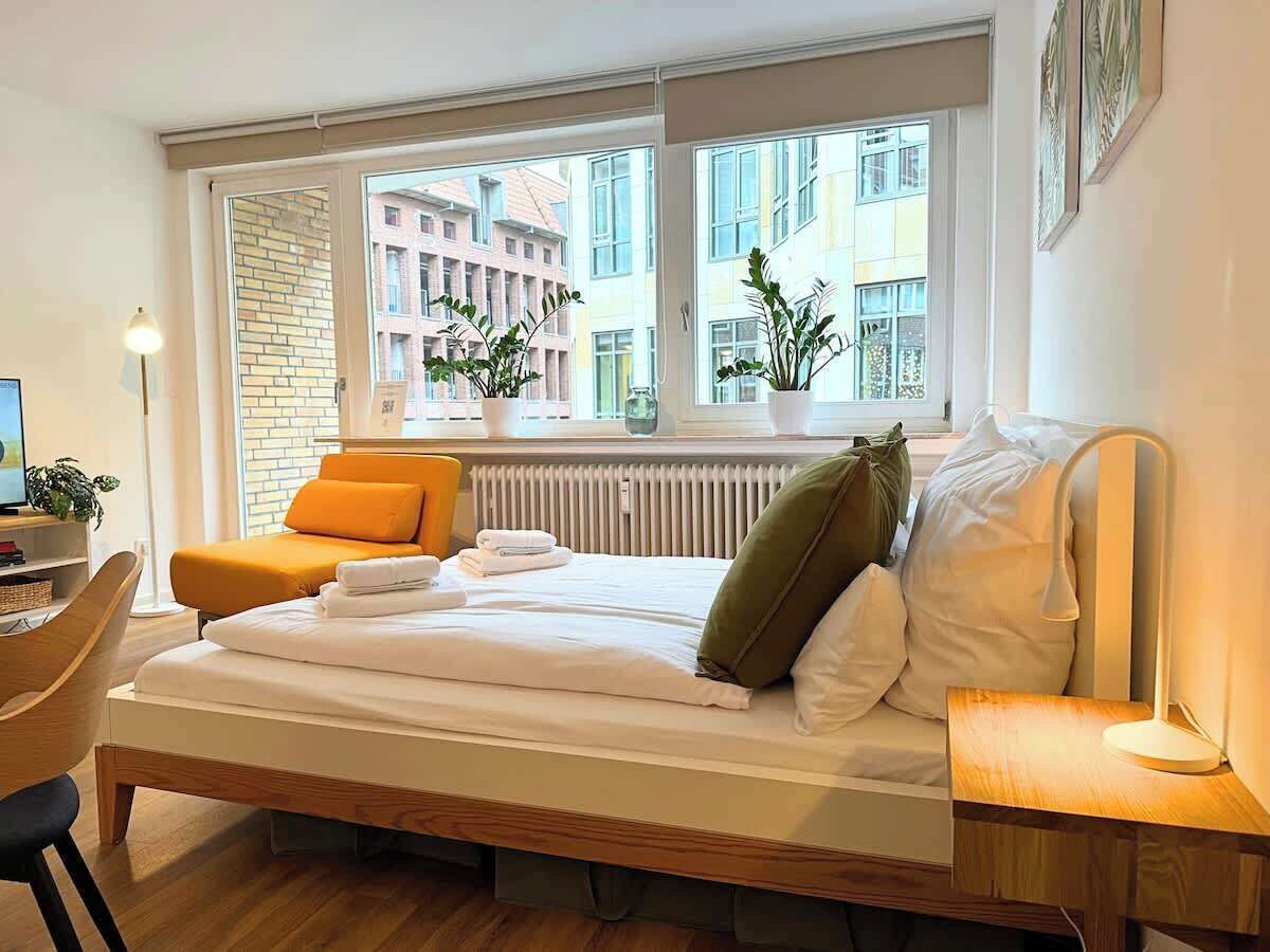 1 chambre, fer et planche à repasser, Wi-Fi, draps fournis