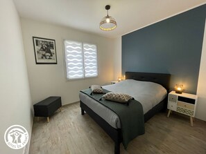 3 chambres, Wi-Fi gratuit, draps fournis