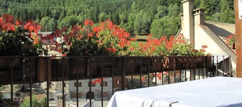 Spacious 6-Room Chalet 150m from the Slopes – Sleeps 11, Wi-Fi, Fireplace, Balconies