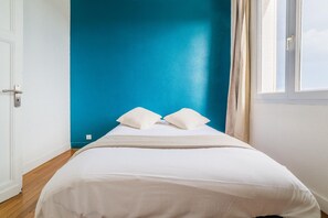 2 habitaciones, wifi gratis y ropa de cama