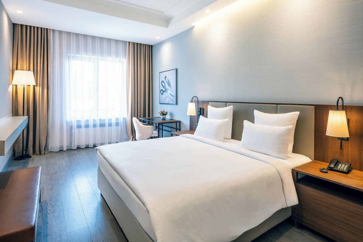 Habitació doble o amb dos llits individuals estàndard | 1 dormitori, roba de llit d'alta qualitat i minibar