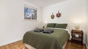 2 chambres, fer et planche Ă repasser, Wi-Fi, draps fournis