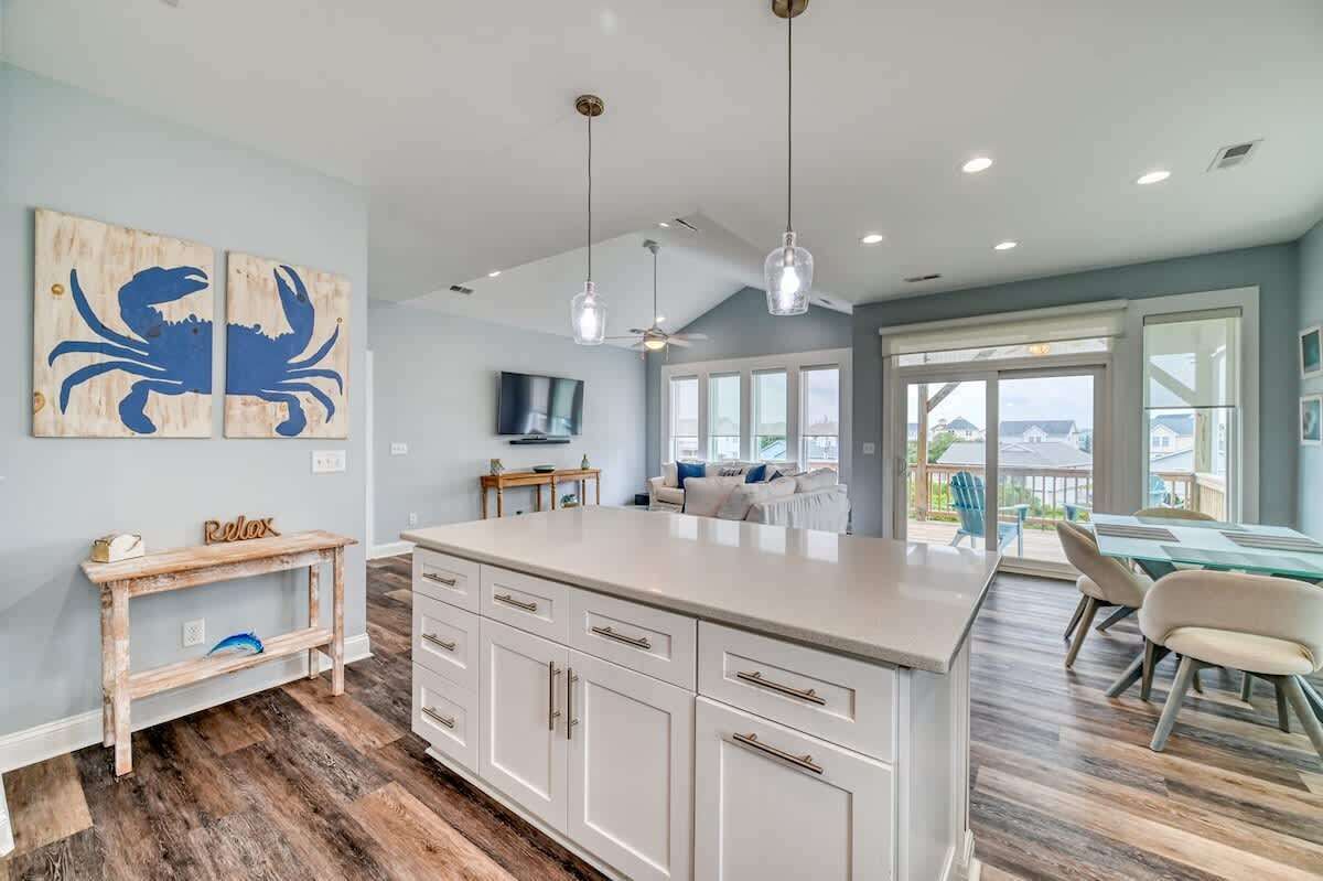 Smart-tv en een kantoor