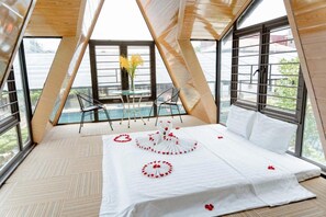 商務雙人房, 2 間臥室 | 獨特裝潢、布置獨特、書桌、筆電工作空間