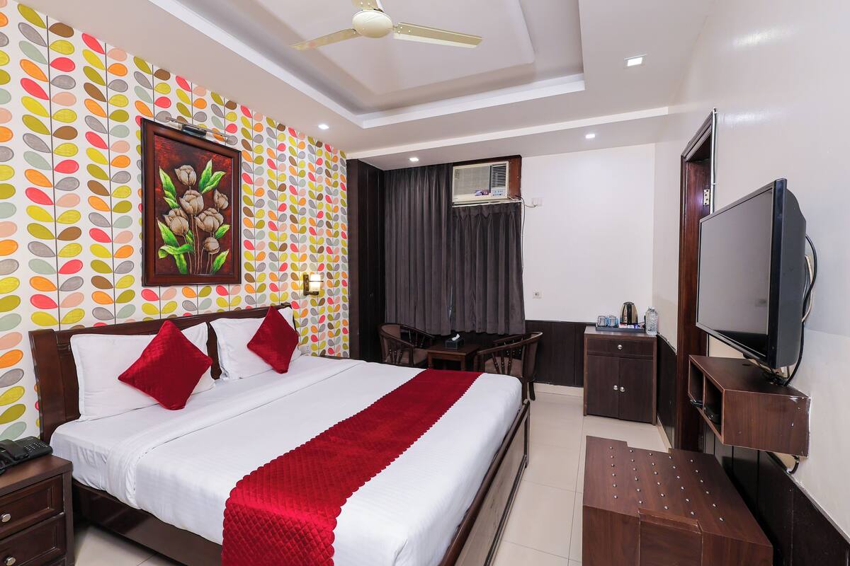 Deluxe tweepersoonskamer | 1 slaapkamer, lakens van Egyptisch katoen, luxe beddengoed