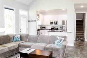 Smart TV, fireplace, offices