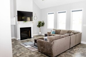 Smart TV, fireplace, offices