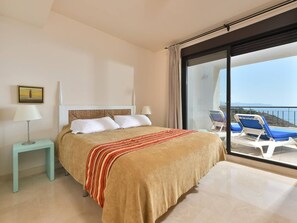 2 bedrooms, iron/ironing board, WiFi, bed sheets - Apartamento con vistas al mar lateral (Torrox Costa)