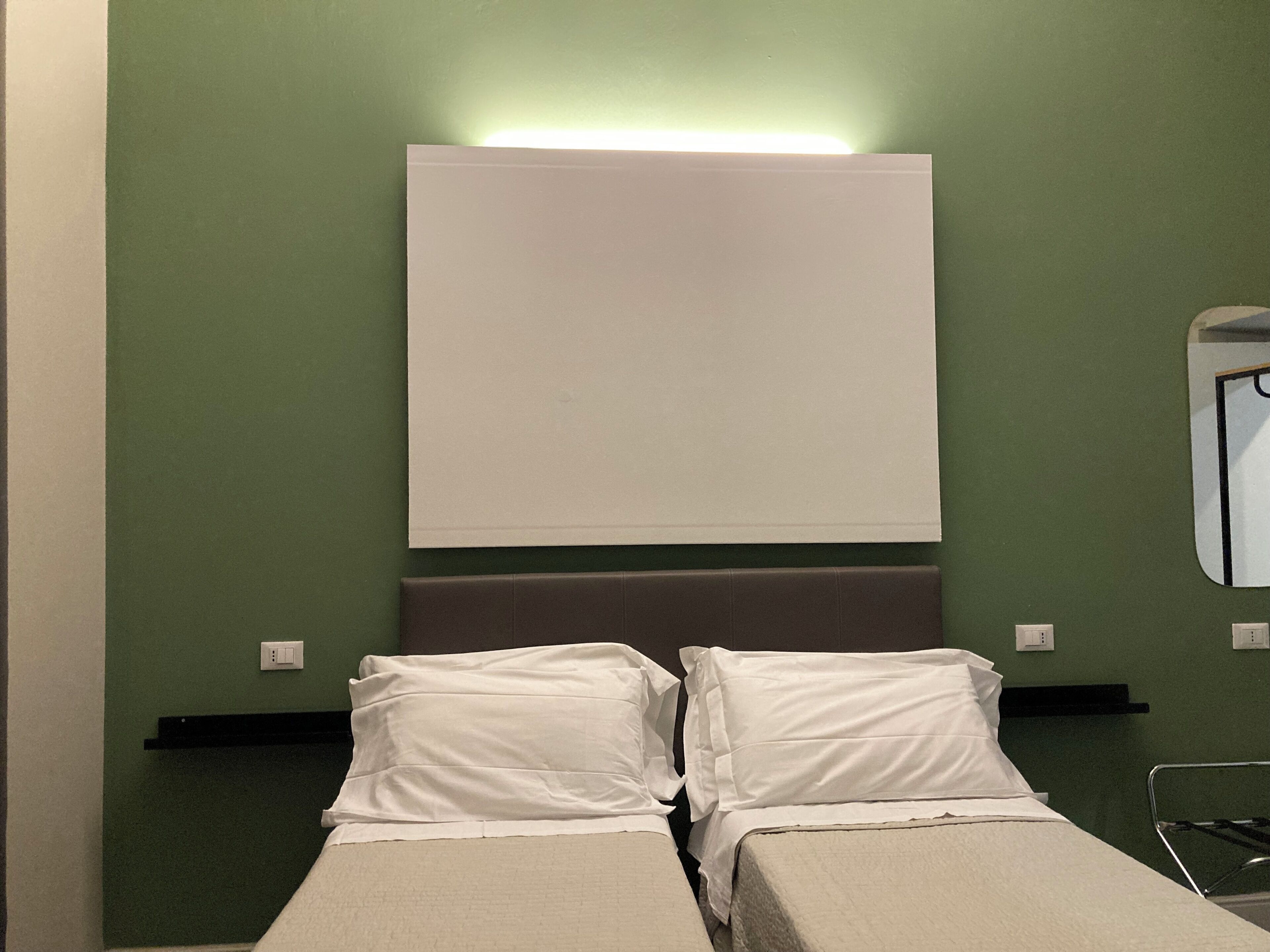 Chambre avec lits jumeaux