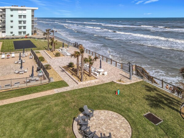 Terrace/patio - Seacoast Condos unit 304 (New Smyrna Beach)