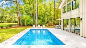 Beheizter Pool