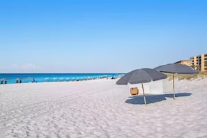 On the beach