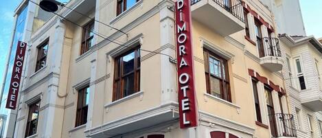 Voorkant van accommodatie