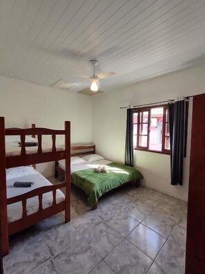 2 bedrooms, blackout curtains, free WiFi