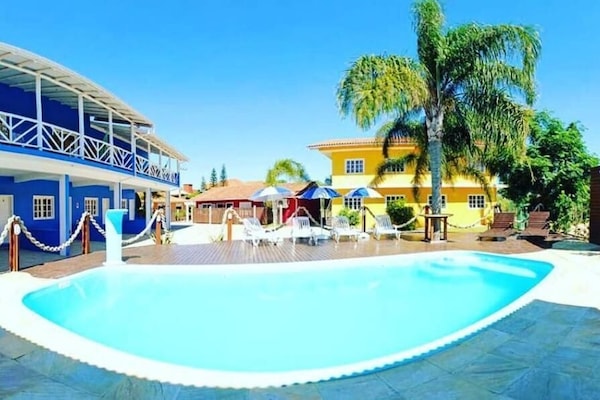 Seasonal outdoor pool