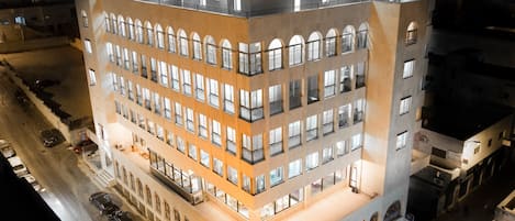 Voorkant van accommodatie