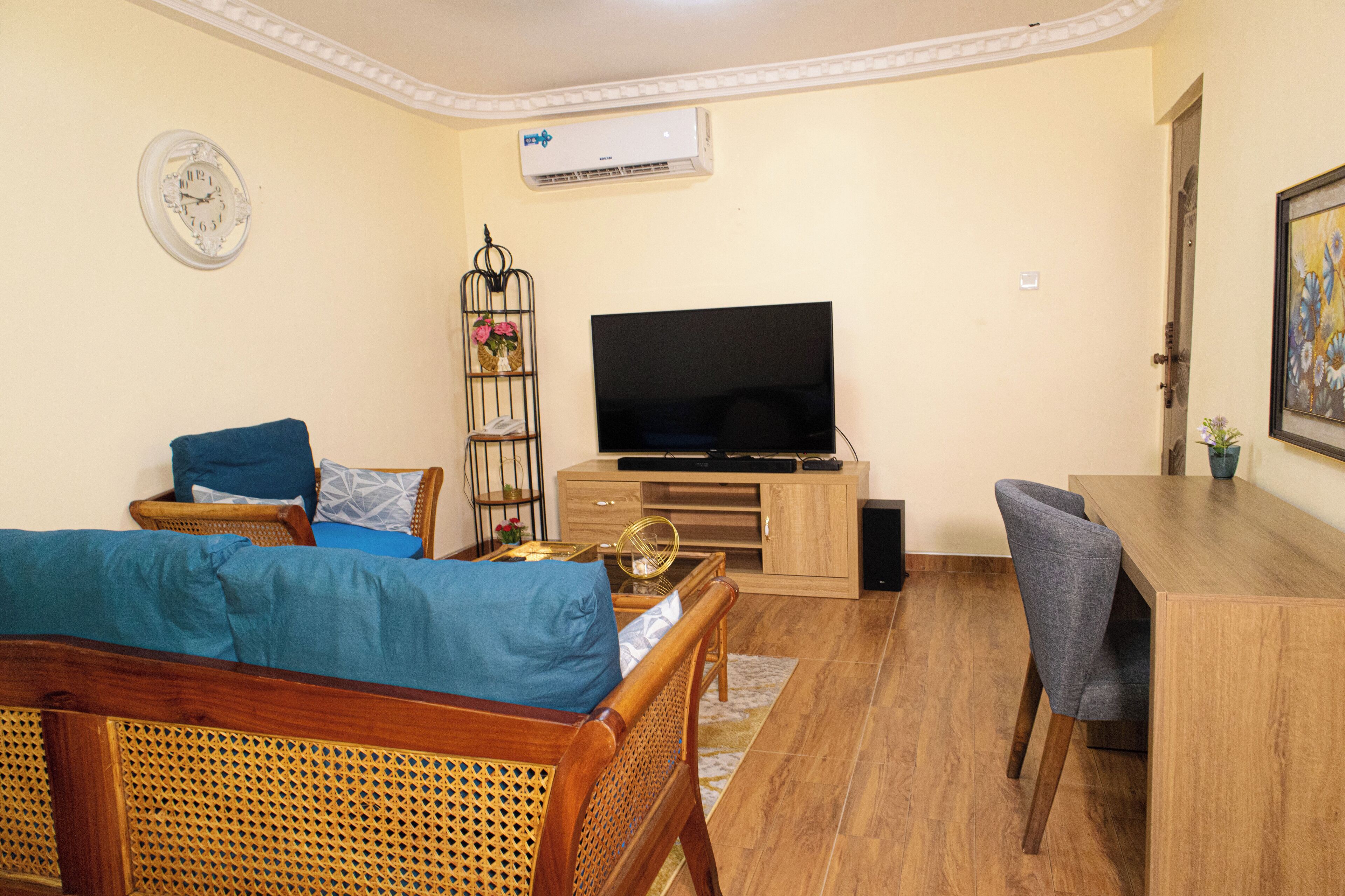 Comfort Double Room, 1 Bedroom | Living area | 55-inch TV with satellite channels, fireplace