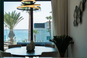 Executive One-Bedroom Apartment with Sea View | View from room